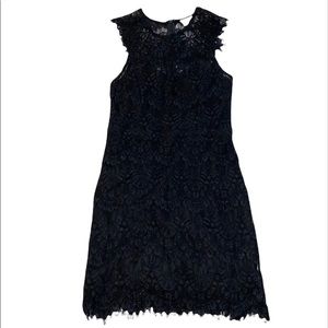 BNWT. Black Lace Mini Dress
